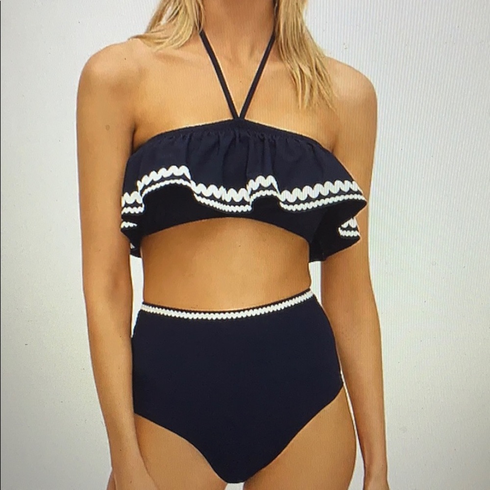 Navy bikini top!